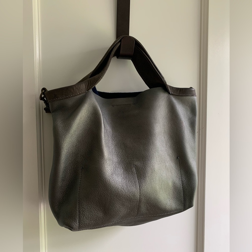 Anthropology Jo Crossbody Handbag Gray
